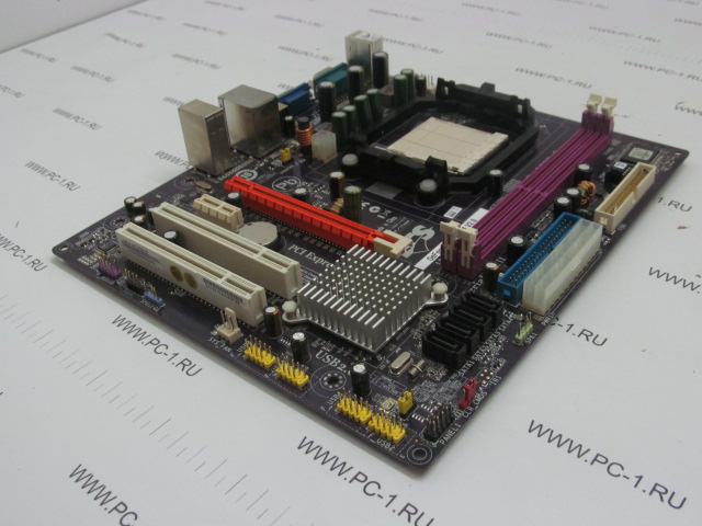 Материнская плата MB ECS GeForce7050M-M /Socket AM2+ /2xPCI /PCI-E x16 /PCI-E x1 /2xDDR2 /4xSATA /Sound /VGA /4xUSB /LAN /COM /mATX