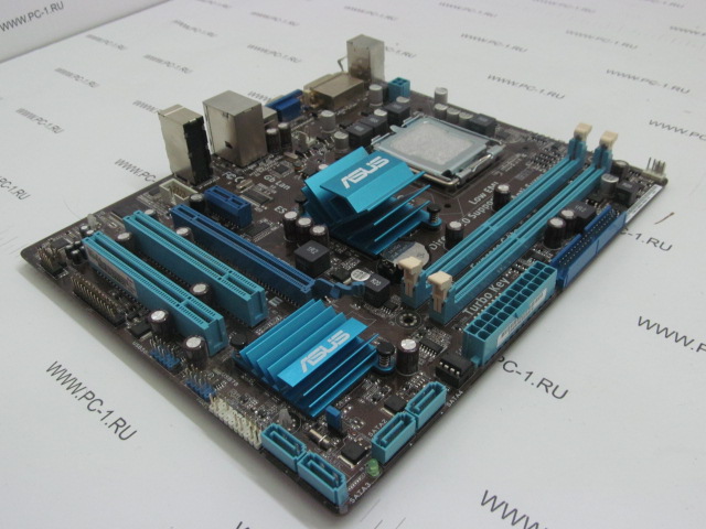 Материнская плата MB ASUS P5G41T-M LE /Socket 775 /2xPCI /PCI-E x16 /PCI-E x1 /2xDDR3 /4xSATA /Sound /4xUSB /VGA /DVI /LAN /mATX