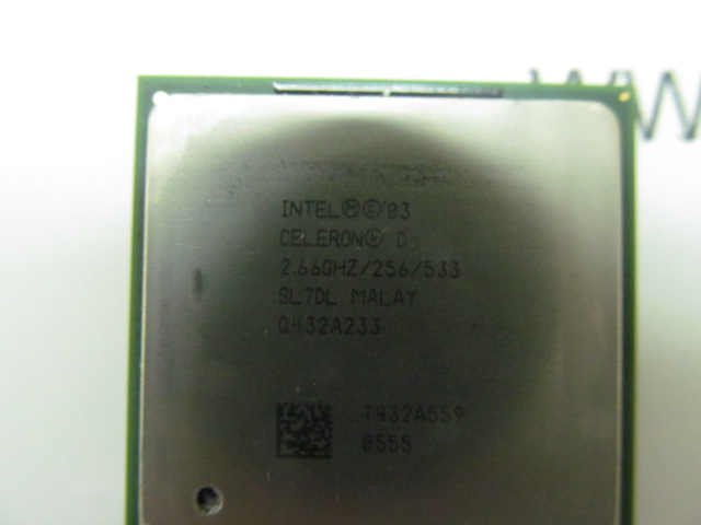Процессор Socket 478 Intel Celeron D 2.66GHz /533FSB /256k /SL7DL