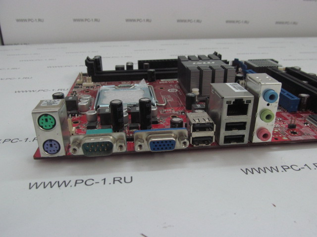 Материнская плата MB MSI G31TM-P21 (MS-7529) /Socket 775 /2xPCI /PCI-E x16 /2xDDR2 /4xSATA /4xUSB /Sound /COM /LAN /VGA /mATX /заглушка