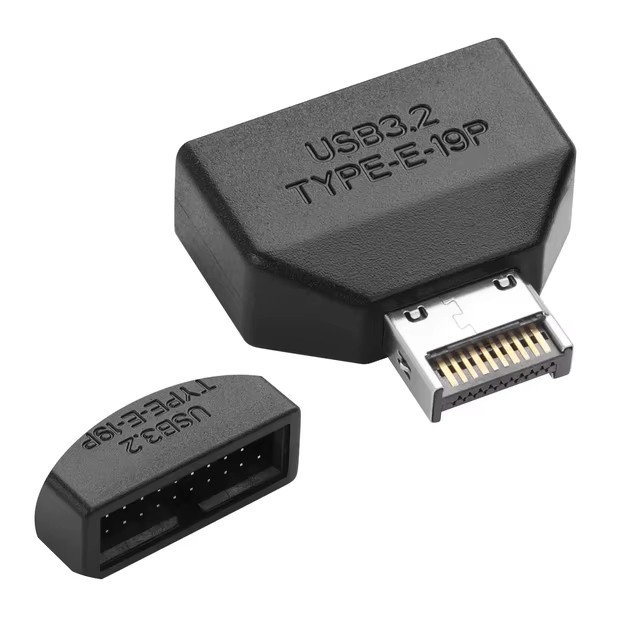 USB 3.2 Gen2 Front Panel Header to USB 3.0 19 Pin Header Converter Адаптер TYPE-E на 19/20PIN - Pic n 311151