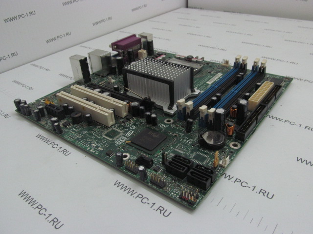 Материнская плата MB Intel D945GTP/PLM /Socket 775 /PCI-E x16 /PCI-E x1 /2xPCI /4xDDR2 /4xSATA /Sound /VGA /4xUSB /LAN /LPT /COM /mATX /заглушка