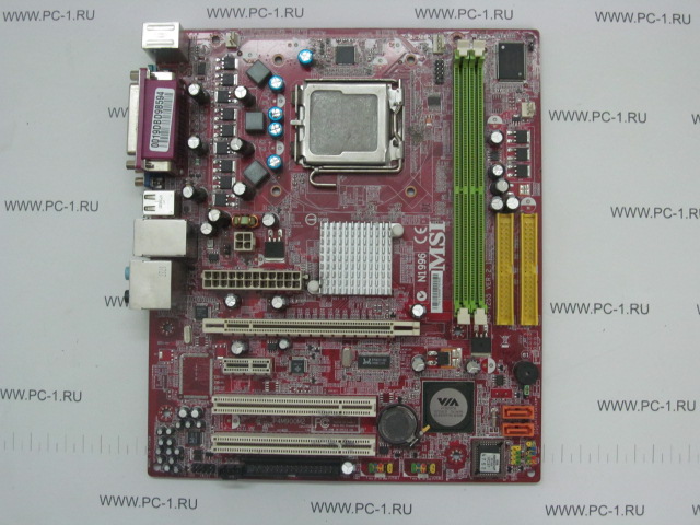 Материнская плата MB MSI P4M900M2 (MS-7255) /Socket 775 /2xDDR2 /PCI-E x16 /2xPCI /PCI-E x1 /2xSATA /4xUSB /VGA /Sound /LAN /LPT /COM /mATX