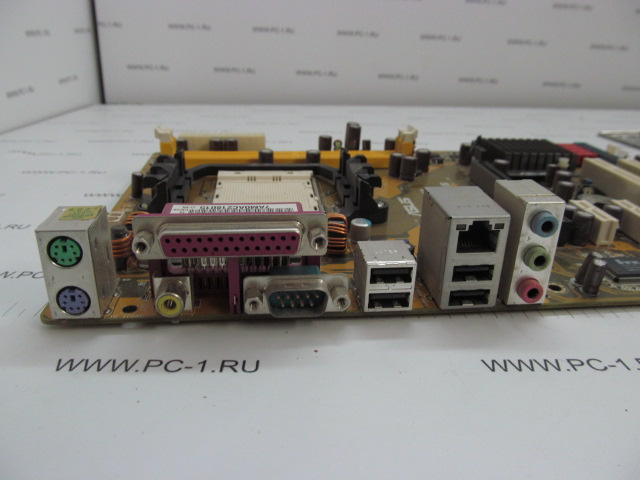 Материнская плата MB ASUS M2N-X PLUS /Socket AM2+ /3xPCI /2xPCI-E x1 /PCI-E x16 /2xDDR2 /4xSATA /Sound /LAN /4xUSB /SPDIF /LPT /COM /ATX /Заглушка