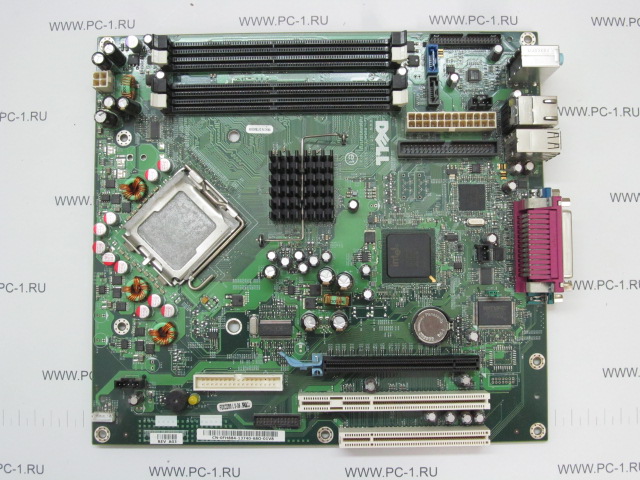 Материнская плата MB Foxconn LS-36 (Rev. A03) /Socket 775 /PCI-E x16 /2xPCI /4xDDR2 /2xSATA /IDE /FDD /Sound /SVGA /6xUSB /COM /LPT /LAN /от системного блока Dell Optiplex GX620