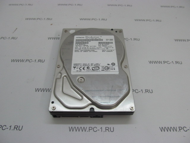 Жесткий диск HDD SATA 500Gb Hitachi Deskstar P7K500 HDP725050GLA360 /SATA-II /7200rpm /16Mb