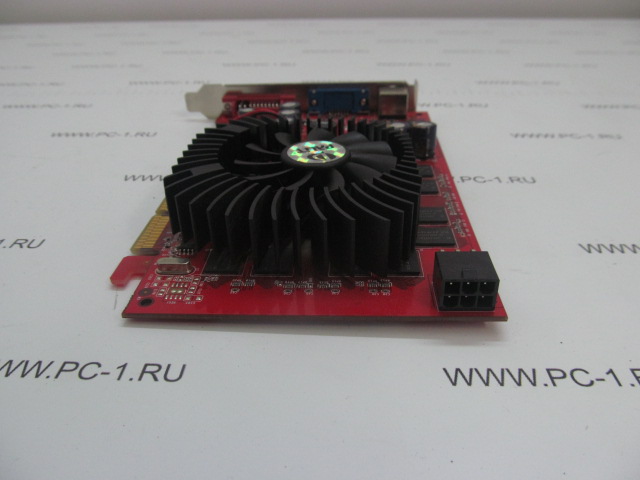 Видеокарта AGP Palit GeForce 7300GT /512Mb /DDR2 /128bit /DVI /VGA /TV-Out /Доп. Питание 6pin