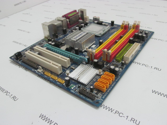 Материнская плата MB Gigabyte GA-EP43-DS3 /Socket 775 /4xPCI /2xPCI-E x16 /PCI-E x1 /4xDDR2 /6xSATA /8xUSB /Sound /LAN /2x1394 /SPDIF /ATX /заглушка