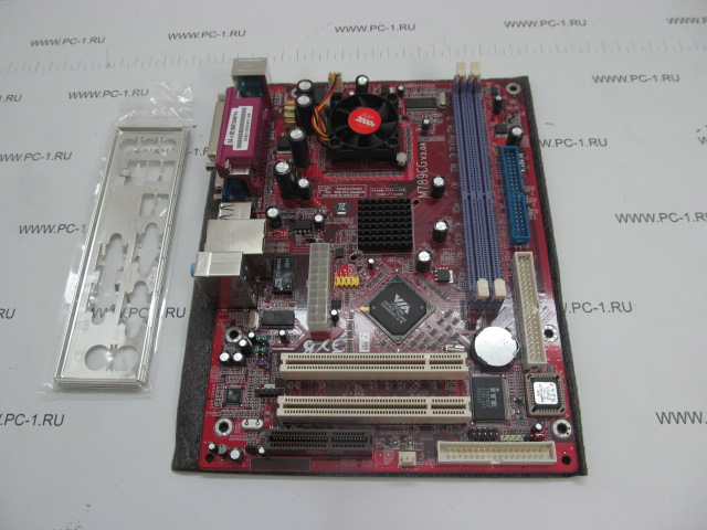 Материнская плата MB PCCHIPS M789CG /Процессор VIA C3 (800MHz) /2xDDR DIMM /2xPCI /CNR /Sound /4xUSB /VGA /LAN /LPT /COM /FlexATX /НОВАЯ