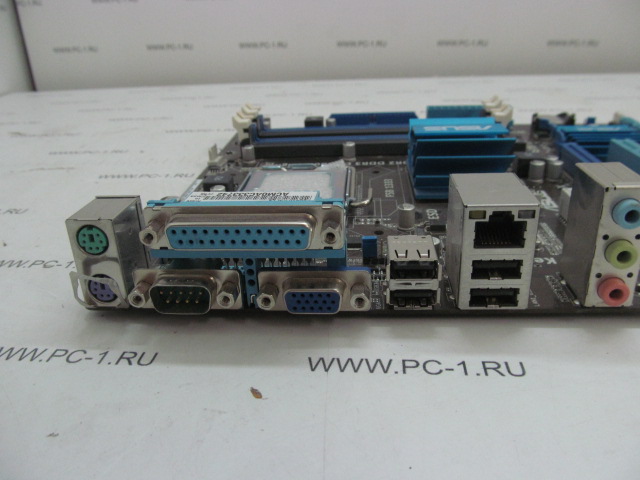 Материнская плата MB ASUS P5G41C-M LX /Socket 775 /2xPCI /PCI-E x1 /PCI-E x16 /2xDDR2, 2xDDR3 /4xSATA /Sound /VGA /4xUSB /LAN /LPT /COM /mATX /заглушка