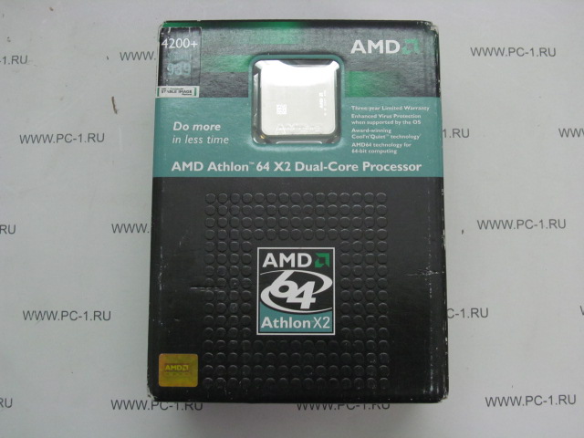 Процессор Dual-Core Socket 939 AMD Athlon 64 X2 4200+ (2.2GHz) ADA4200DAA5BV /BOX /НОВЫЙ