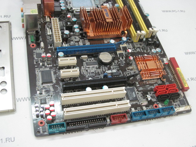 Мат плата MB ASUS P5K Pro /S775 /PCI /PCI-E x1 /PCI-E x16 /DDR2 /SATA /Sound /USB /LAN /1394 /SPDIF /ATX /заглушка