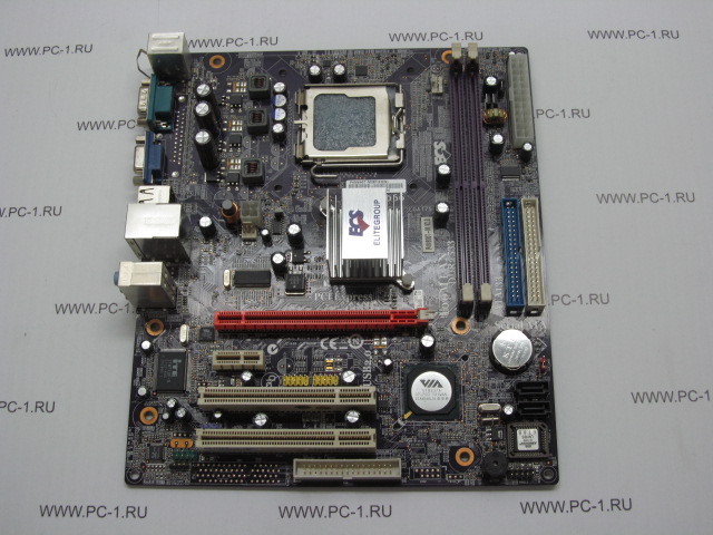 Материнская плата MB ECS P4M890T-M /Socket 775 /2xPCI /PCI-E x1 /PCI-E x16 /2xDDR2 DIMM /2xSATA /Sound /SVGA /4xUSB /LAN /LPT /COM /mATX