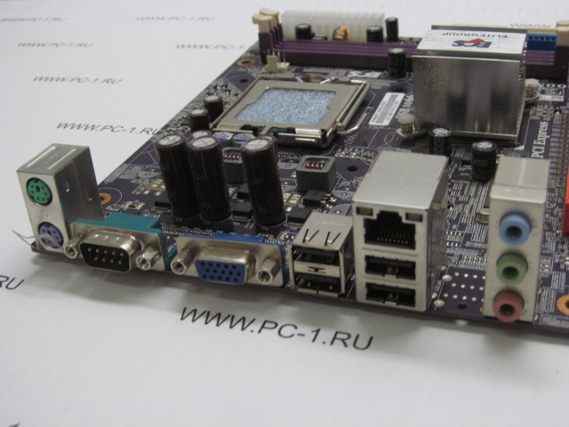Материнская плата MB ECS P4M890T-M /Socket 775 /2xPCI /PCI-E x1 /PCI-E x16 /2xDDR2 DIMM /2xSATA /Sound /SVGA /4xUSB /LAN /LPT /COM /mATX