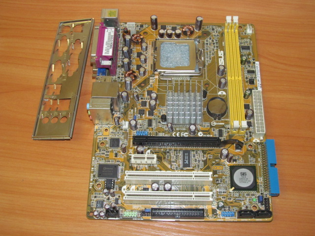 Метеринская плата ASUS P5S-MX SE LGA775  SiS671FX PCI-E/ SVGA / GbLAN SATA RAID MicroATX 2DDR-II PC2-5300