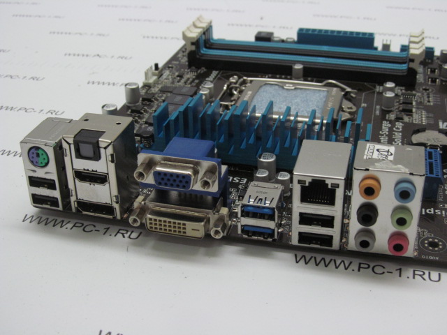 Материнская плата MB ASUS P8H77-V /Socket 1155 /3xPCI /2xPCI-E x16 /2xPCI-E x1 /4xDDR3 /6xSATA /Sound /6xUSB (2x USB 3.0) /LAN /VGA /DVI /HDMI /Display Port /Optical SP/DIF /ATX
