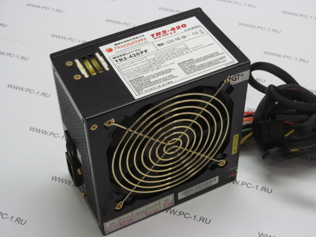 Блок питания ATX 420W Thermaltake TR2-420 PP (W0061) /24+4+6pin /2xSATA /FAN 120mm