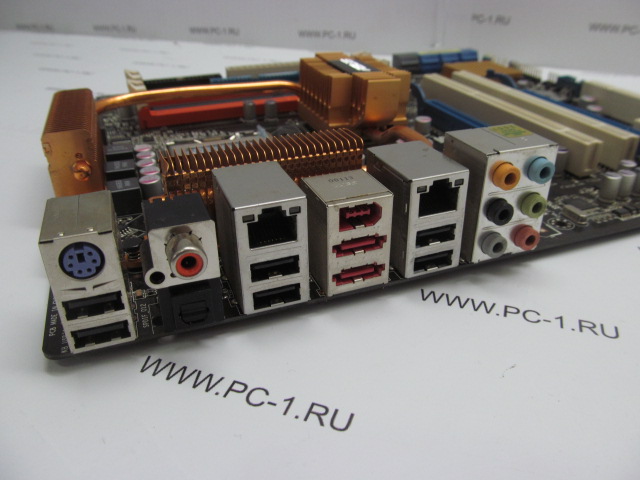Материнская плата MB ASUS P5E3 WS Professional /Socket 775 /PCI /2xPCI-E x16 /PCI-E x1 /2xPCI-64 /6xSATA /4xDDR3 /6xUSB /1394 /2x E-SATA /Optical S/PDIF /Sound /2x GLAN /ATX /Заглушка