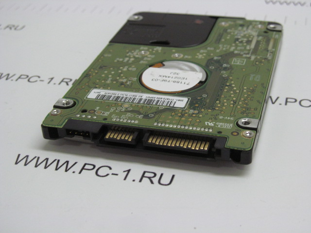 Жесткий диск 2.5" HDD SATA 160Gb Western Digital Scorpio Black WD1600BEKT /7200 rpm /16Mb