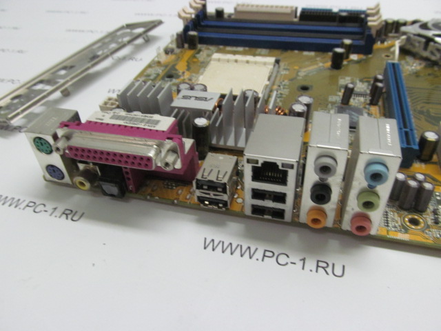 Материнская плата MB ASUS A8N-E /Socket 939 /3xPCI /PCI-E x16 /PCI-E x4 /2xPCI-E x1 /4xDDR /4xSATA /Sound /4xUSB /LAN /LPT /SPDIF /ATX /Заглушка /Без рамки крепления кулера
