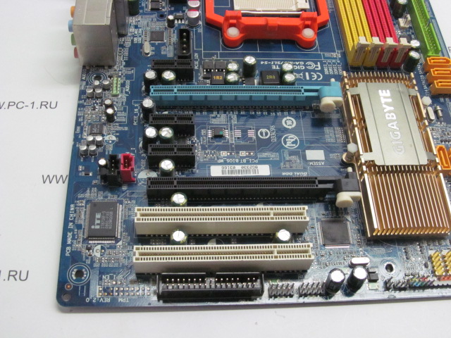 Материнская плата MB Gigabyte GA-M57SLI-S4 /Socket AM2 /2xPCI-E x16 /3xPCI-E x1 /2xPCI /4xDDR2 /Sound /4xUSB /6xSATA /LAN /1394 /SPDIF /COM /LPT /ATX