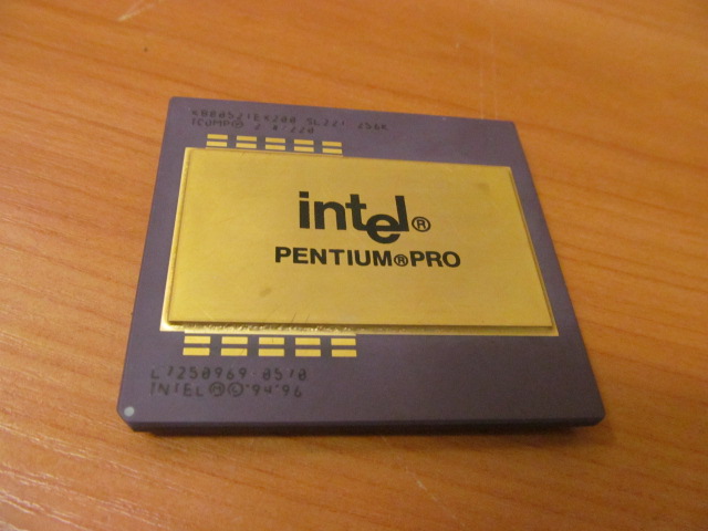 Процессор Socket8 Intel Pentium PRO 200MHz 256K /KB80521EX200 SL22T