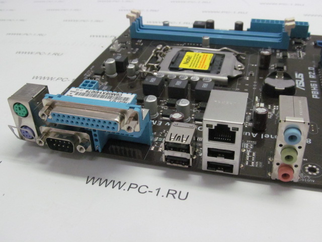 Материнская плата MB ASUS P8H61 R2.0 /Socket 1155 /PCI-E x16 /2xPCI-E x1 /3xPCI /2xDDR3 /Sound /4xUSB /4xSATA /LAN /LPT /COM /ATX