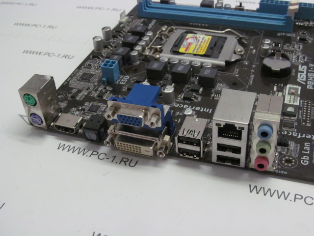 Материнская плата MB ASUS P8H61-V /Socket 1155 /PCI-E x16 /2xPCI-E x1 /3xPCI /2xDDR3 /HDMI /VGA /DVI /Optical S/PDIF /Sound /4xUSB /4xSATA /LAN /ATX
