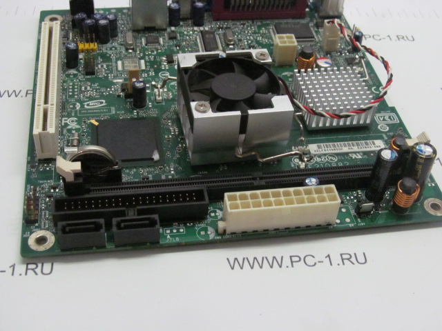Материнская плата MB Intel D945GCLF /Процессор Intel Atom 230 (1.6GHz) /PCI /DDR2 /2xSATA /Sound /SVGA /COM /LPT /4xUSB /LAN /mini-ITX