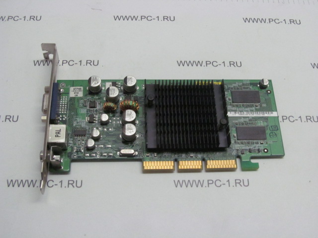 Видеокарта AGP ASUS V9520Magic/T GeForce FX 5200 /128Mb /64 bit /DDR /VGA /TV-Out