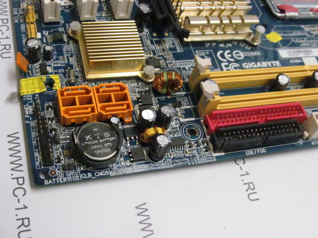 Материнская плата MB Gigabyte GA-945PLM-S2 /Socket 775 /3xPCI /PCI-E x16 /2xDDR2 /4xSATA /Sound /4xUSB /LAN /LPT /COM /mATX /Заглушка