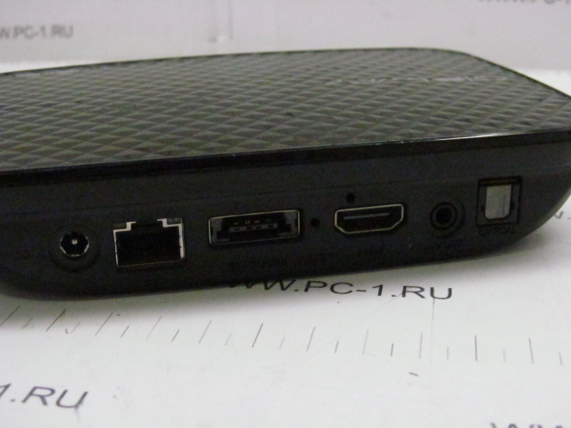 Медиаплеер ASUS O!Play Mini Plus /1080p (Full HD) /HDMI /Wi-Fi /USB /Ethernet /e-SATA /Optical S/PDIF /поддержка IPTV /SD /Memory Stick /MKV, H.264, FLAC /Диск, Пульт ДУ