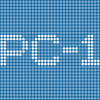 Логотип магазин "PC-1"