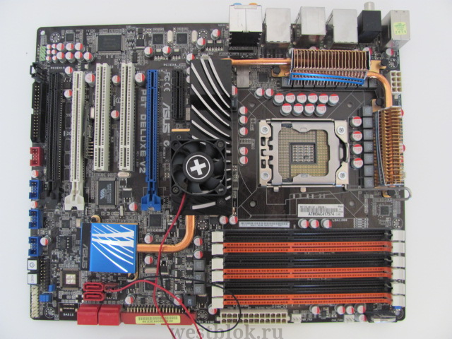 Материнская плата ASUS P6T Deluxe V2 Green - Pic n 44174