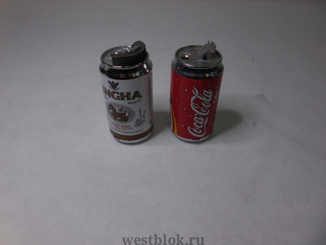 Зажигалка-фонарик в виде банки - Pic n 59332