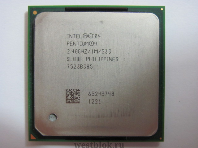 Процессор Socket 478 Intel Pentium 4 2.4GHz  - Pic n 67920