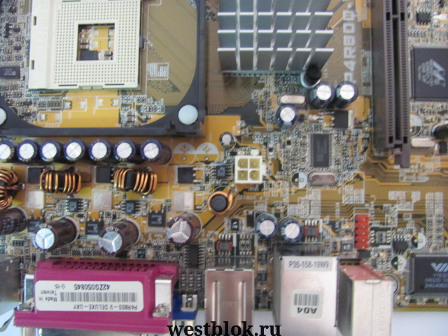 Материнская плата ASUS P4R800-V Deluxe - Pic n 73025