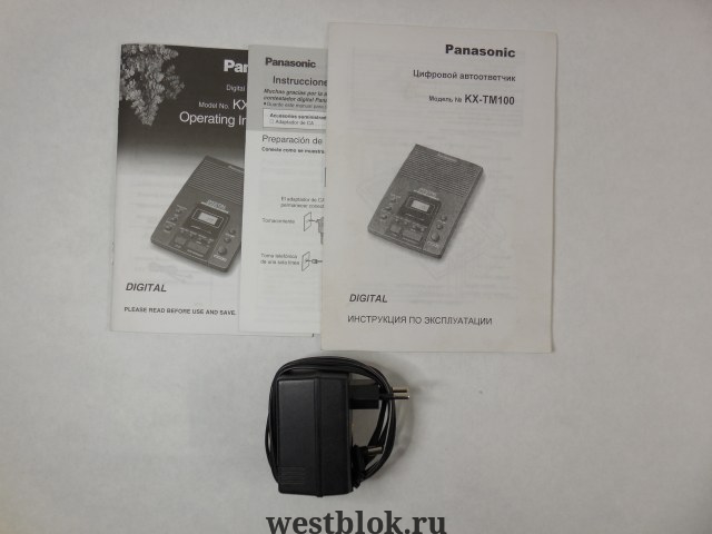 Цифровой автоответчик Panasonic KX-TM100B - Pic n 75037