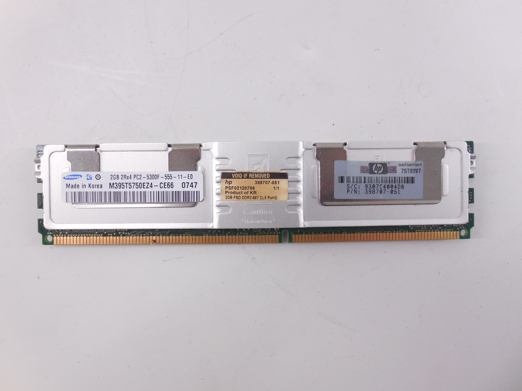 Модуль памяти Samsung FB-DIMM DDR2 2Gb  - Pic n 261615