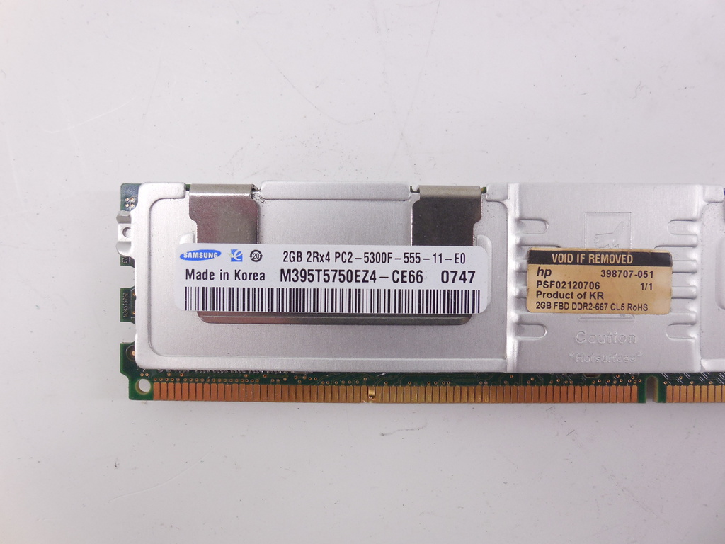 Модуль памяти Samsung FB-DIMM DDR2 2Gb  - Pic n 261615