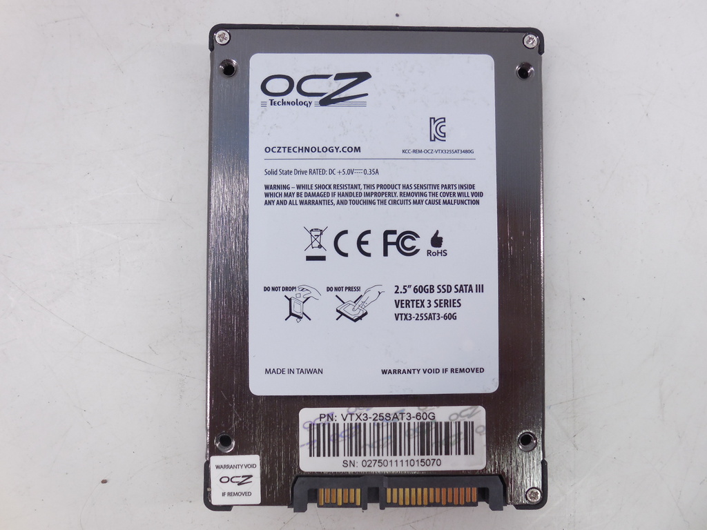Твердотельный накопитель SSD 60GB OCZ Vertex 3 - Pic n 262898