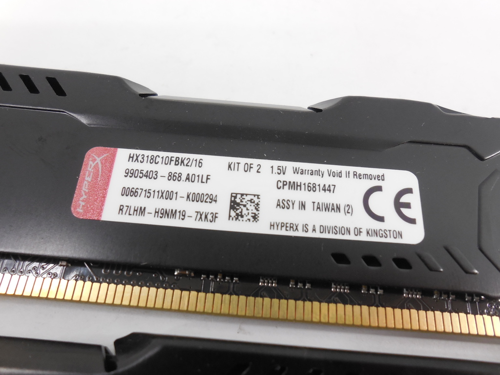 Модуль памяти DDR3 16Gb Kingston HyperX Fury - Pic n 264312