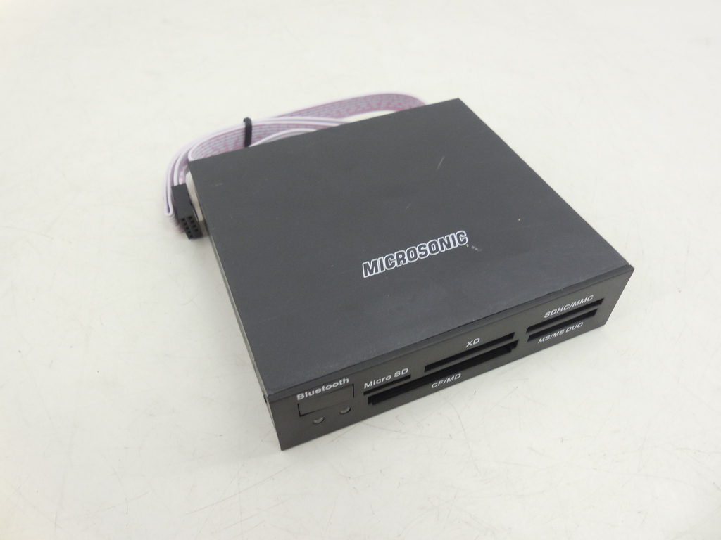 Картридер внутренний 3.5 с Bluetooth черный - Pic n 264382