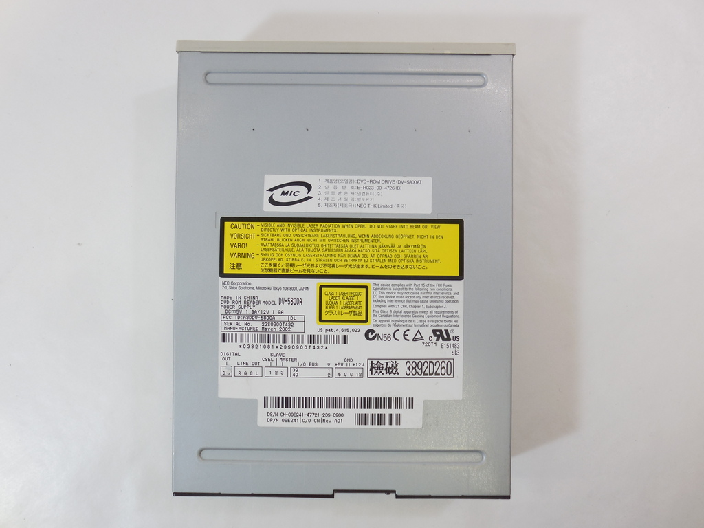 Легенда! Привод DVD ROM NEC DV-5800A - Pic n 272202