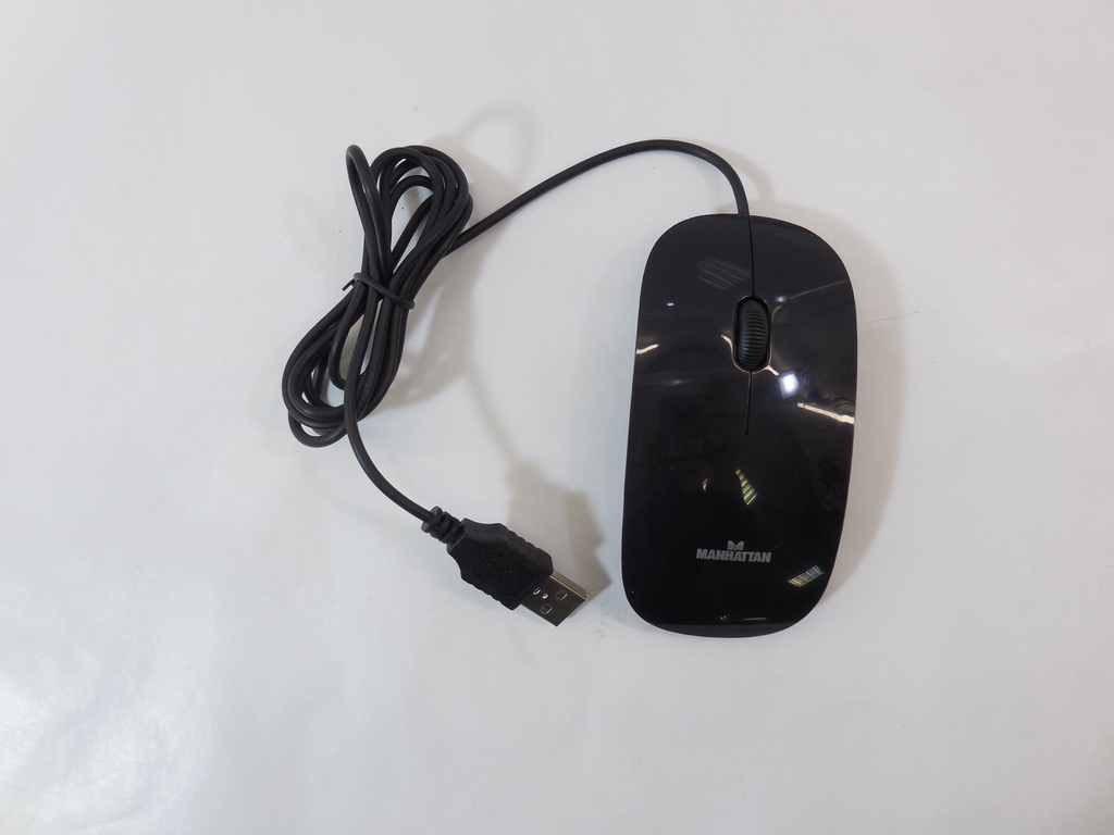 Мышь проводная оптическая USB Manhattan Silhouette - Pic n 273182