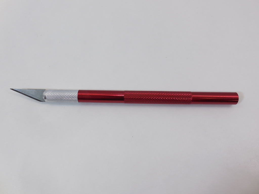 Макетный цанговый нож с 15 запасными лезвиями - Pic n 273763