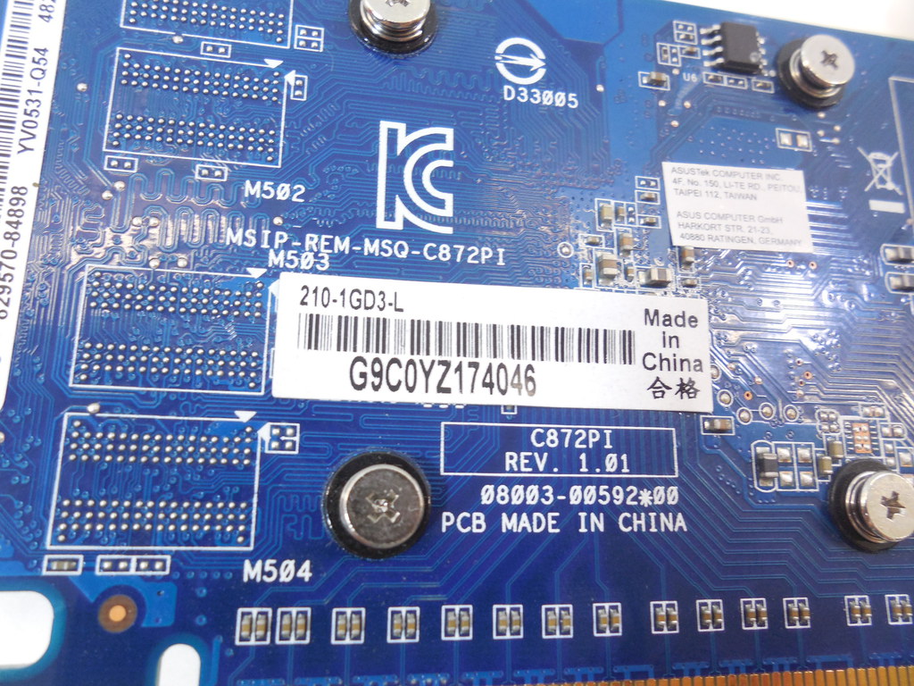 Видеокарта PCI-E ASUS 210-1GD3-L GeForce 210 /1Gb - Pic n 273924