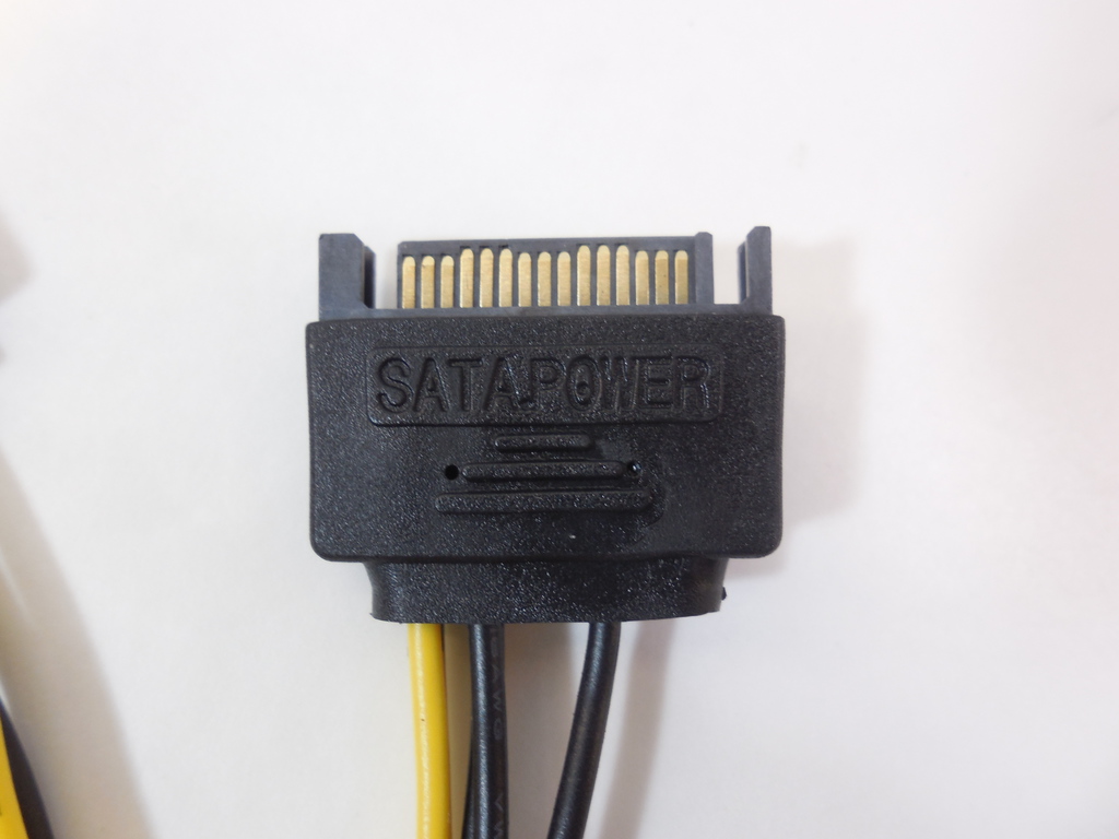 Переходник питания с 2x SATA на PCI-E 6/8pin - Pic n 274389