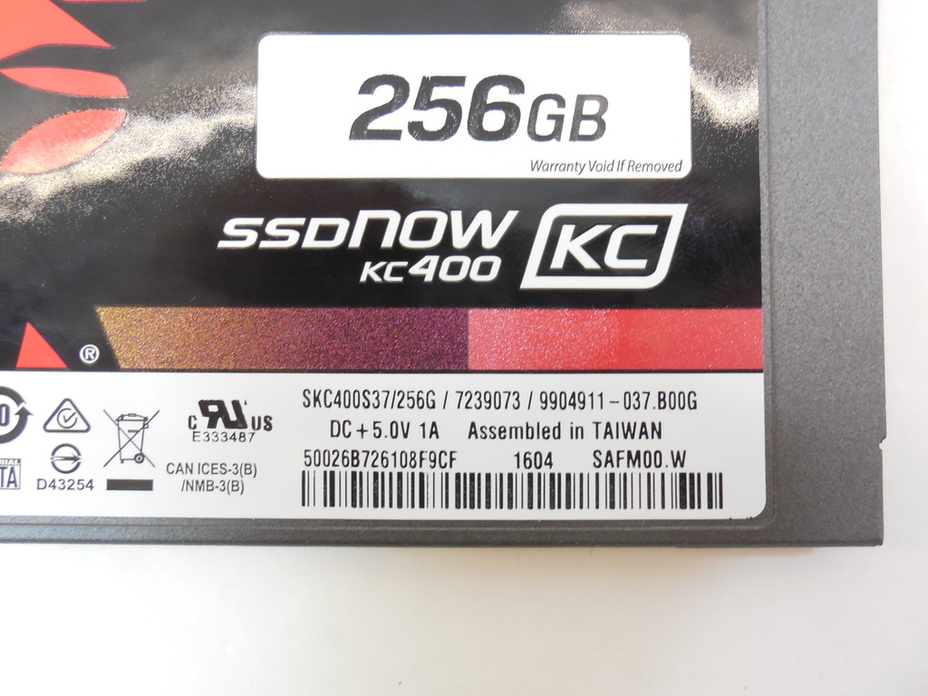 Твердотельный накопитель 2.5 SSD 256Gb Kingston - Pic n 275037