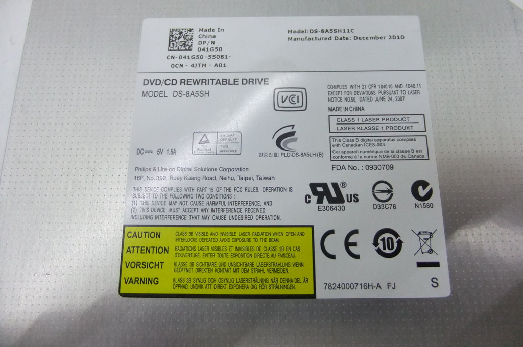 Оптический привод для ноутбуков SATA DVD+RW - Pic n 116971